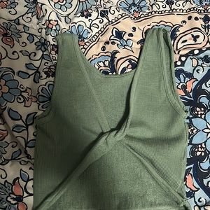 Cross over in the back